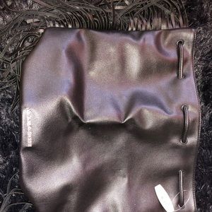Leather drawstring backpack Victoria’s Secret